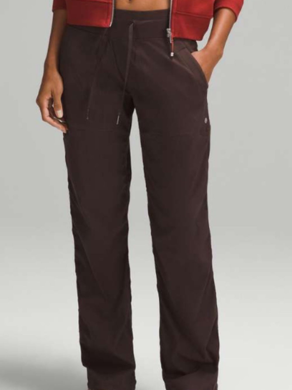 Dance Studio Mid-Rise pants Espresso